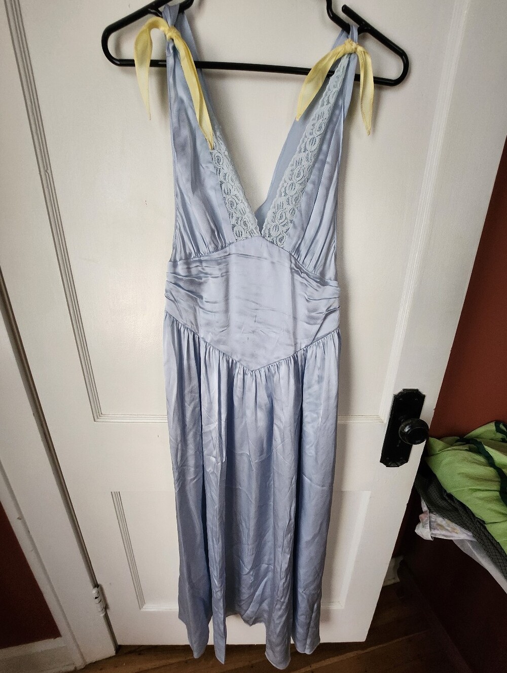 Helsa Celeste Silk Dress